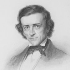 Theodor Mommsen, Kupferstich von 1863 - Quelle SHLB