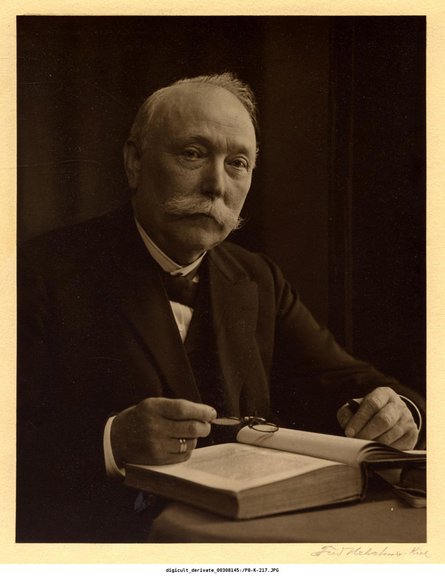 Timm Kröger um 1910, Quelle SHLB