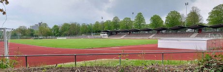 Stadion Buniamshof in Lübeck; (c) Hans-Rudi der Letze via Wikipedia