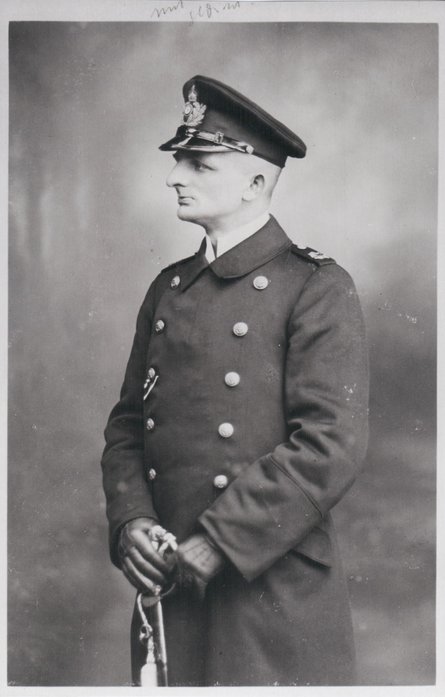 Joachim Ringelnatz - Marineoffizier - Quelle: Ringelnatz-Museum Cuxhaven