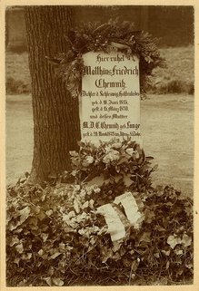 Chemnitz Grab in Altona - Fotografie von 1898,  Quelle SHLB
